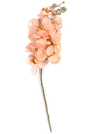 Цветок декор. 131/61 ветка орхидеи розовая