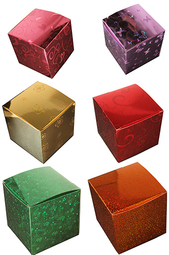 Коробка гологр. 132/90 куб