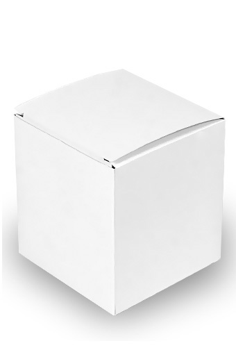 Коробка белая 131/00 куб / ПОД ЗАКАЗ