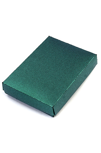 Коробка прайм 113/03-45 прямоугольник крышка+дно- хамелеон зеленый / ПОД ЗАКАЗ