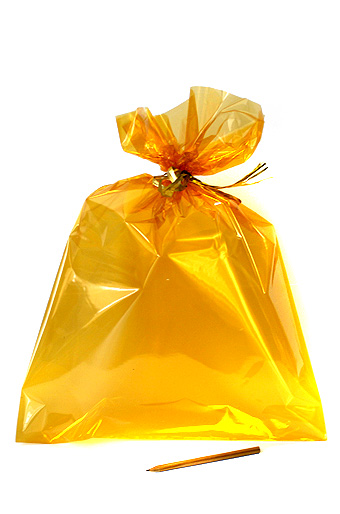 Пакет прозр. с рис. 550/603-10 прозрачный желтый
